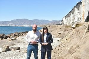 Vox pide declarar la playa de Balerma en "regresión grave" para su recuperación urgente