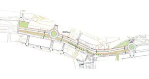 Desdoblamiento de la N-340a en Huércal de Almería: nueva fase hasta el Bulevar con 1,75 millones de euros de inversión