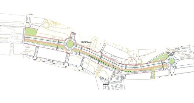Desdoblamiento de la N-340a en Huércal de Almería: nueva fase hasta el Bulevar con 1,75 millones de euros de inversión