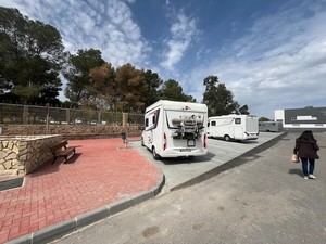 Inauguran área de servicio para autocaravanas en Cuevas del Almanzora