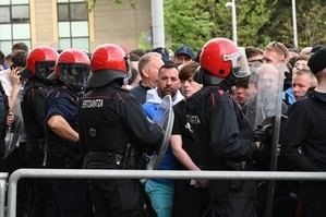 Seis detenidos tras altercados en partido Athletic Club-Rangers
