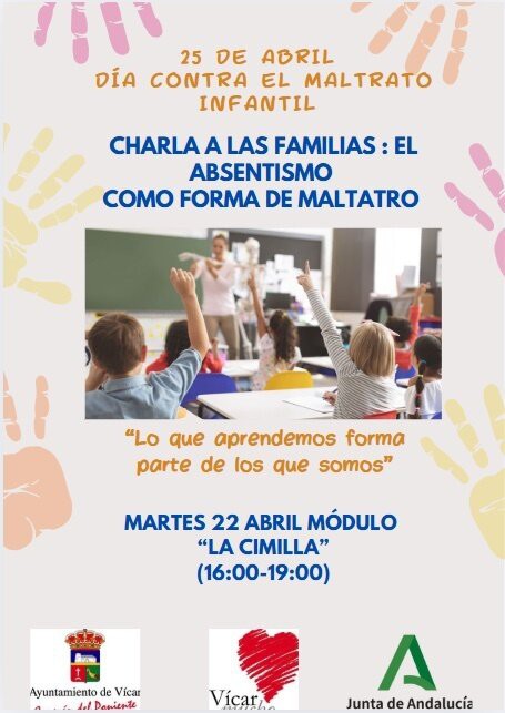 Vícar impulsa actividades contra el maltrato y por la lectura en abril