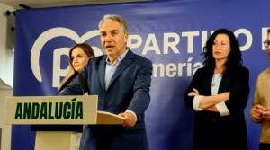 Bendodo asegura que el AVE a Almería lo inaugurará Feijóo tras ocho años de "mentiras" y retrasos del Gobierno