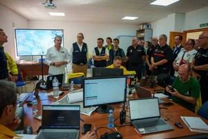 Optimismo en la lucha contra el incendio de Los Gallardos