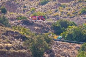 Bomberos heridos en Bédar reciben el alta médica