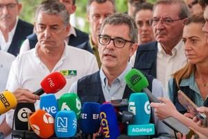 Bolaños destaca la colaboración en el incendio de Los Gallardos