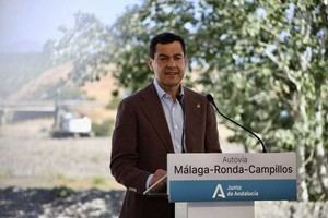 Moreno defiende la necesidad de unidad tras el incendio en Los Gallardos