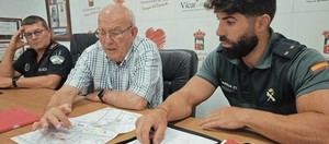 Vícar organiza la seguridad para 'Paseando entre Velas'