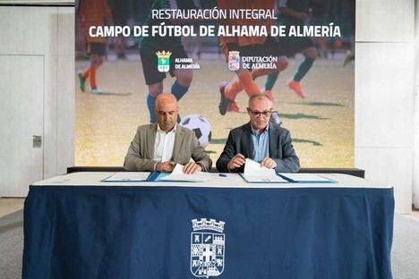 Inversión de 1,16 millones para el campo de fútbol de Alhama