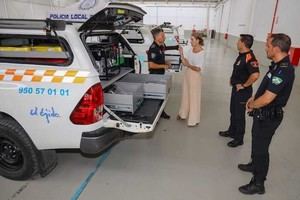 La Policía Local de El Ejido incorpora dos vehículos para emergencias
