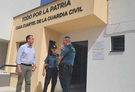 Mejoras energéticas en el Cuartel de la Guardia Civil de Sorbas tras 900.000 euros de inversión