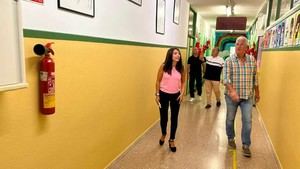 Mejoras en colegios de Huércal de Almería para el nuevo curso escolar