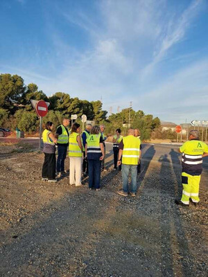 La Junta mejora la iluminación en la A-348 en Gádor