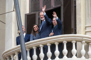 Ceuta recibe con entusiasmo a los Reyes en su visita oficial