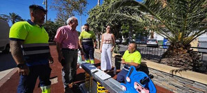 Vícar instala nuevos parques infantiles en su bulevar, con una inversión de 48.375 euros