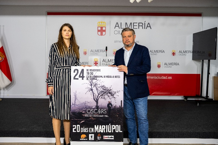 Proyección solidaria de '20 días en Mariúpol' en Almería