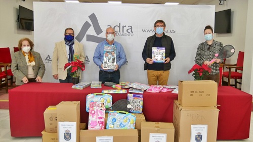 Adra repartirá 400 juguetes de la Hermandad de Guardias Civiles Auxiliares