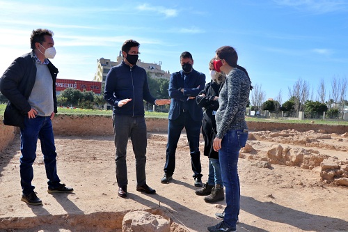 El primer sondeo en Ciavieja documenta seis estancias de época romana
