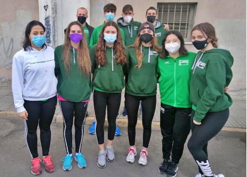 Cinco medallas para el Club Natación Almería en el Campeonato de Andalucía