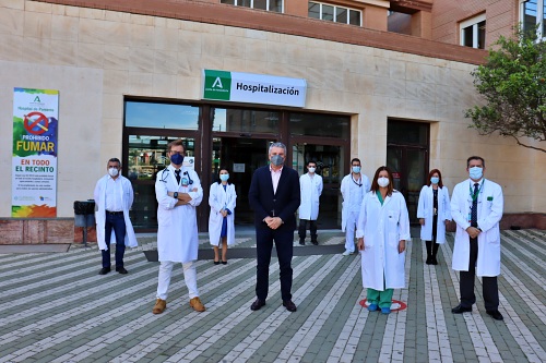 El Hospital de Poniente impulsa el primer curso de Soporte Vital Avanzado para pacientes COVID