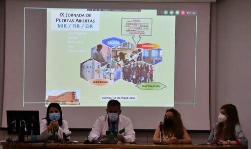 El Hospital y el Distrito Sanitario Poniente celebran su IX Jornada de Puertas Abiertas para Residentes