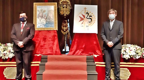 Nuevo logo de la Hermandad del Prendimiento de Adra en su XXV Aniversario