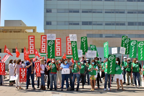 CSIF y otros sindicatos de la Sanidad reclama el pago del CRP de 2019
