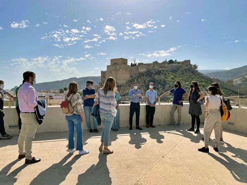Agentes de viajes de Granada conocen los atractivos de Almería capital