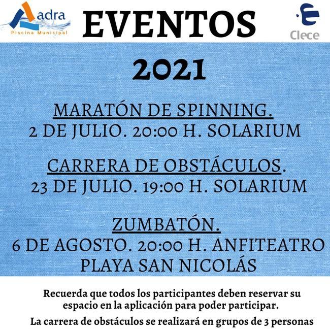 El ayuntamiento de Adra propone actividades para dinamizar la Piscina Municipal