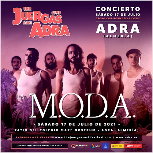 La M.O.D.A. dará el pistoletazo de salida al ‘Juergas Live Adra 2021’