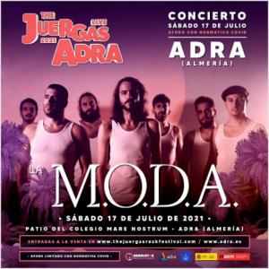 La M.O.D.A. dará el pistoletazo de salida al ‘Juergas Live Adra 2021’