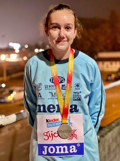 Laura Zarauz logra dos medallas en el Campeonato de España sub14 de atletismo