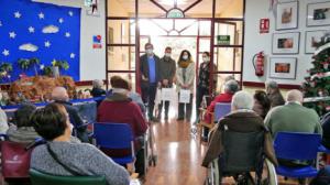 El alcalde de Adra celebra la Navidad con la Residencia de Mayores y el Centro Ocupacional
 