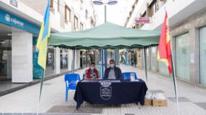 El Ayuntamiento de Adra facilita un punto de recogida de productos de ayuda a Ucrania