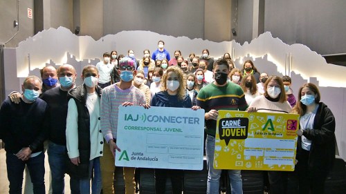 El IAJ anima a estudiantes del IES Gaviota de Adra a convertirse en corresponsales juveniles
