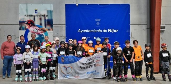 Las jóvenes promesas del patinaje almeriense se citan en Campohermoso