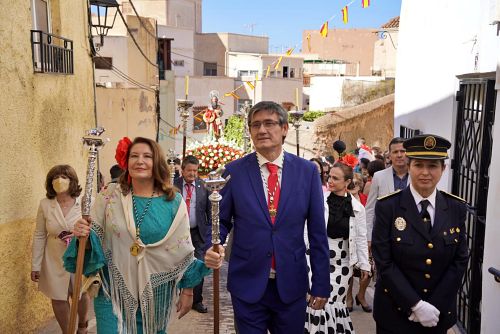 Adra vive con fervor el regreso de San Marcos a las calles