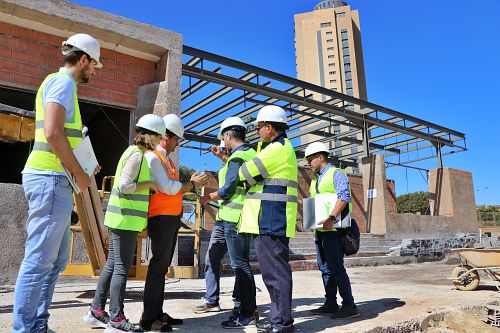 El Centro de Visitantes del Ciavieja avanza en su construcción 