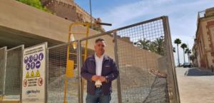 Los restos tardo-romanos junto a la Alcazaban quedarán ocultos bajo la grava