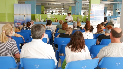  ‘Un mar de conservas’ celebra su primer showcooking sobre ‘Cocina tradicional de Adra’
