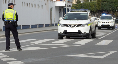 La Policía Local de Adra realizará una campaña de control de alcoholemia y drogas desde el 8 de agosto