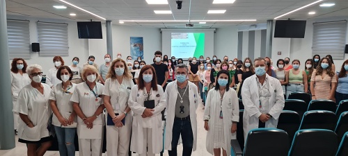 El Hospital de Poniente recibe al alumnado en prácticas de FP