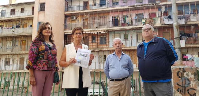 El PSOE critica los retrasos en la obras del Patio de Pescadería