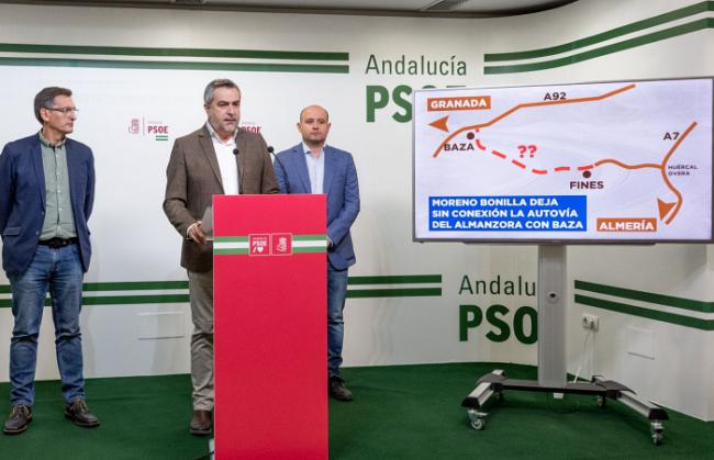 El PSOE avisa que la Autovía del Almanzora no enlazará con Baza