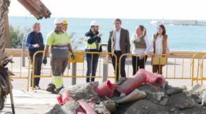 La zona del Géminis de Adra recibe unas obras en materia hídrica