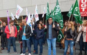 CSIF se concentra para denunciar la falta de medios en la Administración de Justicia