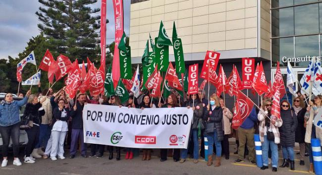 La plantilla del Hospital Virgen del Mar exige retomar las negociaciones