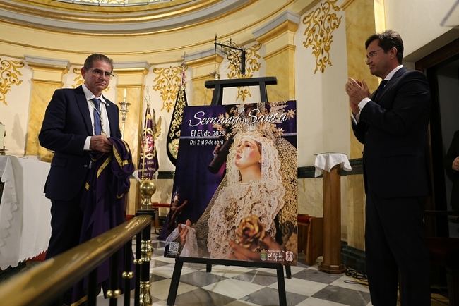 Marchas procesionales en la presentación del cartel de Semana Santa de El Ejido