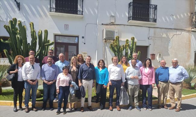 Ángeles Ferriz participa en un acto preelectoral en Lubrín
