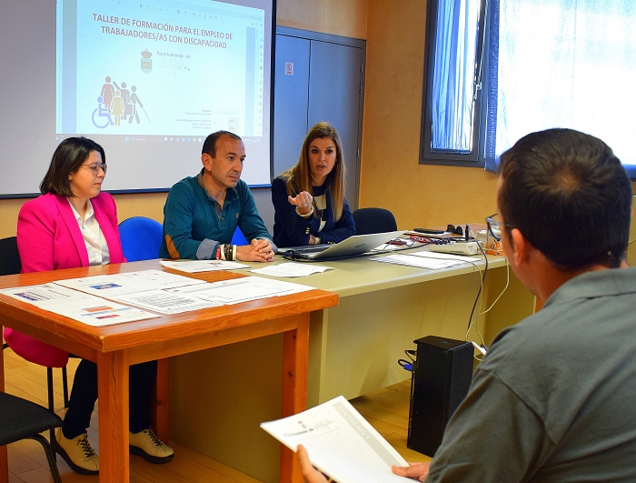 Taller de formación para el empleo de trabajadores con discapacidad en El Ejido
